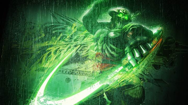Street Fighter X Tekken – Yoshimitsu With Green Electricity